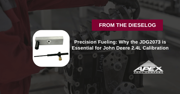Precision Fueling: Why the JDG2073 is Essential for John Deere 2.4L Calibration
